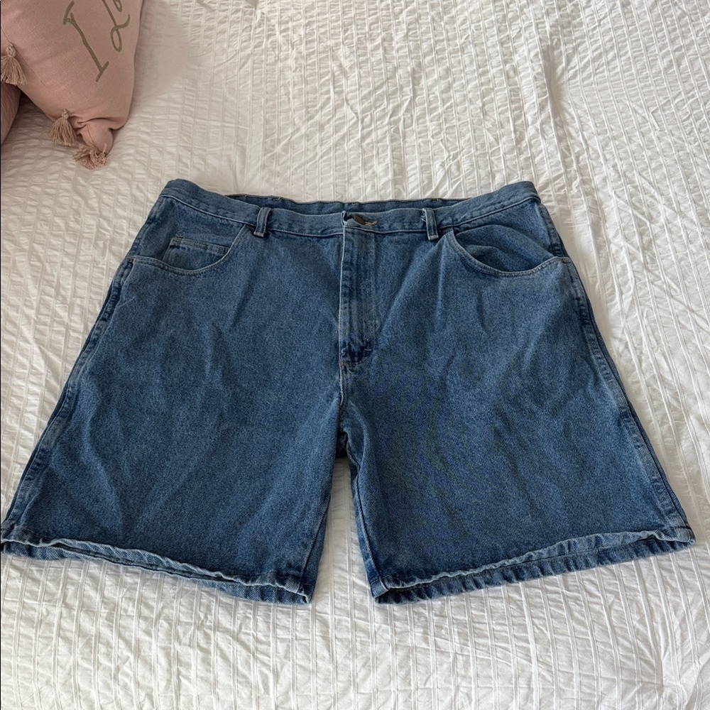 Classic Blue Denim Men's Shorts Wrangler